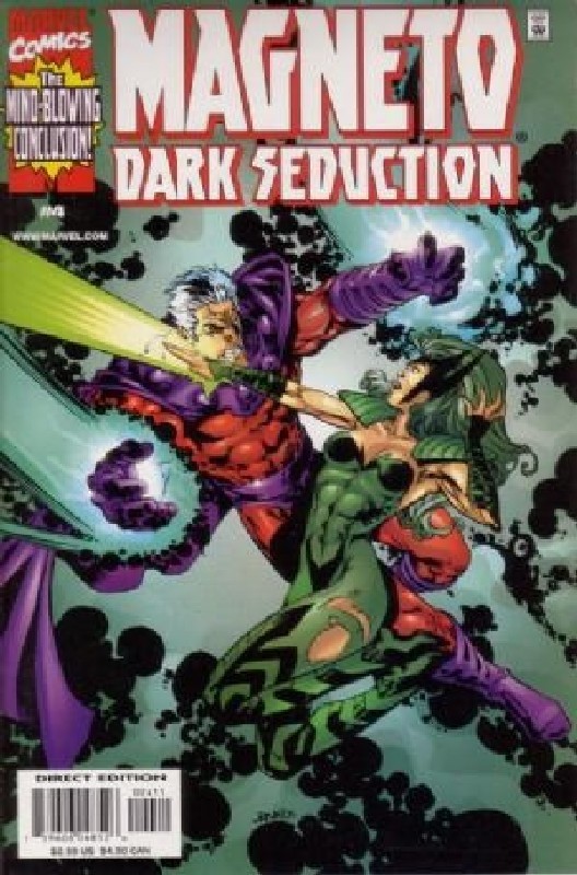 Cover of Magneto: Dark Seduction (2000 Ltd) #4. One of 250,000 Vintage American Comics on sale from Krypton!