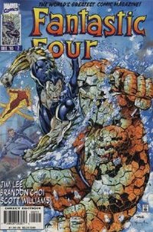 Cover of Fantastic Four (Vol 2) #2. One of 250,000 Vintage American Comics on sale from Krypton!
