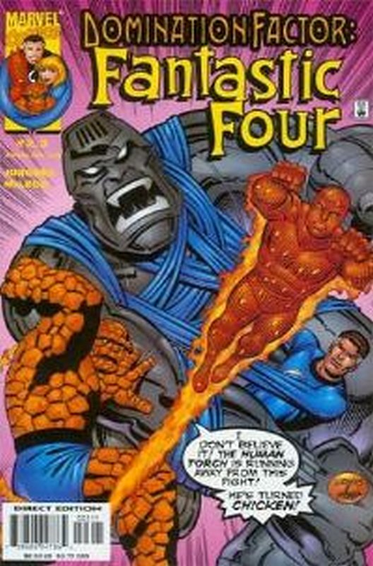 Cover of Domination Factor: Fantastic Four #2. One of 250,000 Vintage American Comics on sale from Krypton!