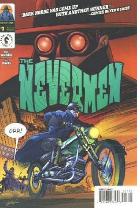 Cover of Nevermen (2000 Ltd) #3. One of 250,000 Vintage American Comics on sale from Krypton!