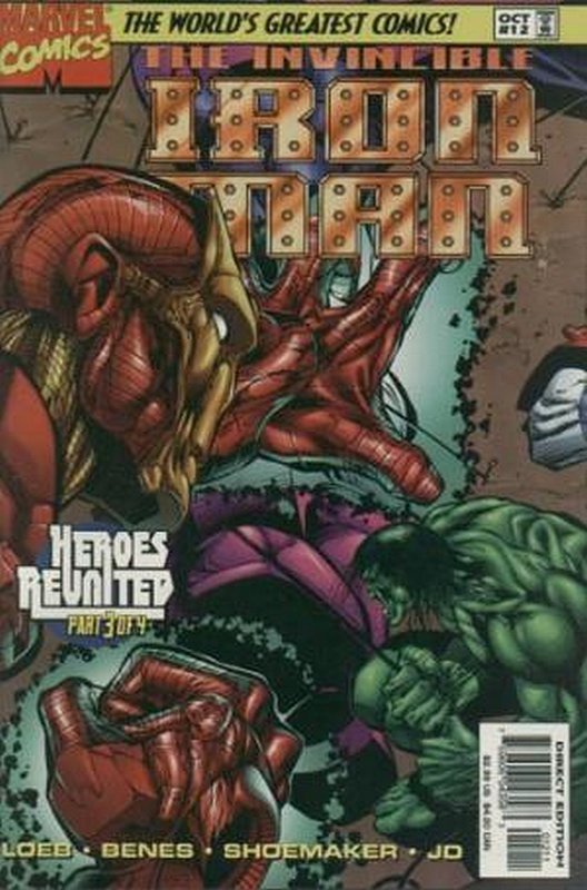 Cover of Iron Man (Vol 2) #12. One of 250,000 Vintage American Comics on sale from Krypton!