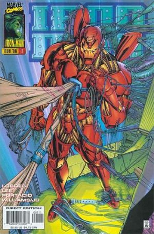 Cover of Iron Man (Vol 2) #1. One of 250,000 Vintage American Comics on sale from Krypton!