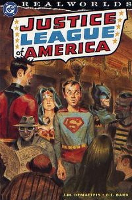 Cover of Realworlds: JLA (2000 One Shot) #1. One of 250,000 Vintage American Comics on sale from Krypton!