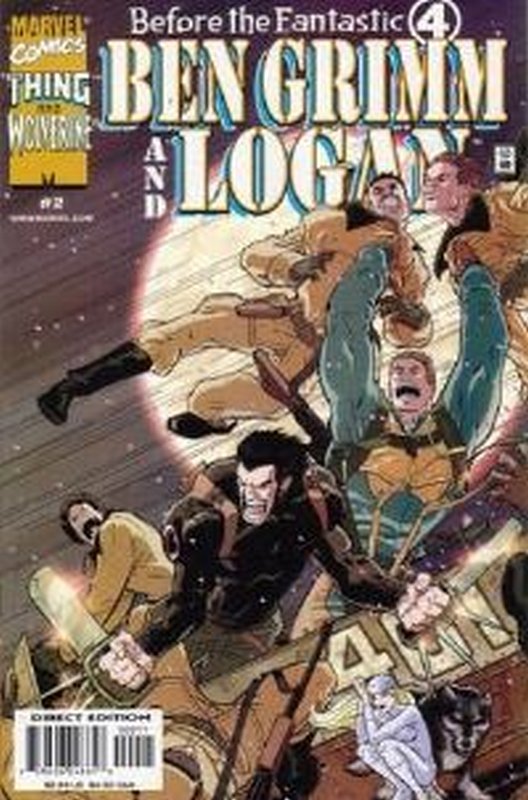 Cover of Before the Four: Grimm & Logan (2000 Ltd) #2. One of 250,000 Vintage American Comics on sale from Krypton!