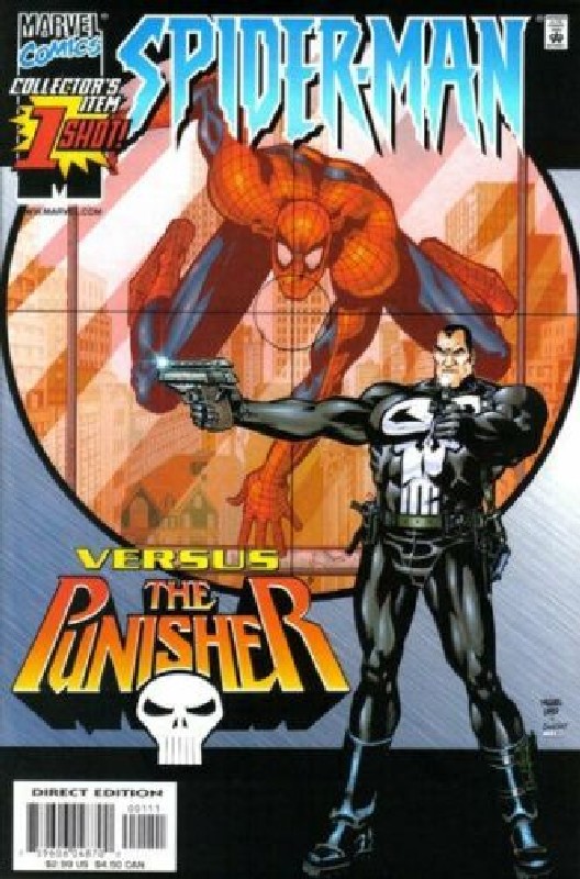 Cover of Spider-Man vs The Punisher #1. One of 250,000 Vintage American Comics on sale from Krypton!