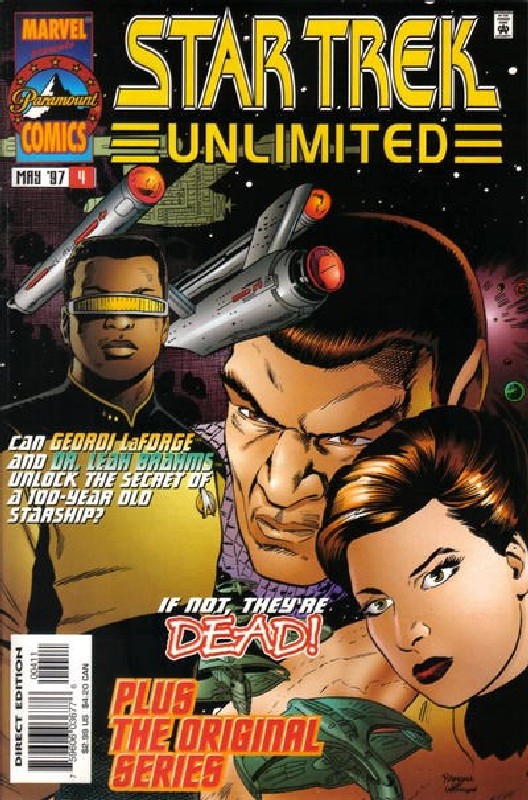 Cover of Star Trek: Unlimited #4. One of 250,000 Vintage American Comics on sale from Krypton!
