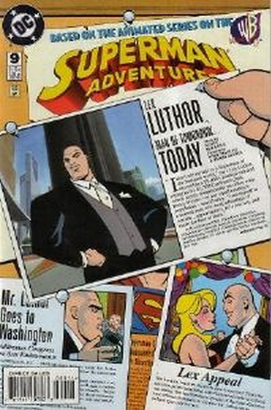 Cover of Superman Adventures (Vol 1) #9. One of 250,000 Vintage American Comics on sale from Krypton!