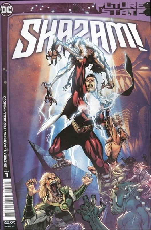 Cover of Future State: Shazam (Vol 1) #1. One of 250,000 Vintage American Comics on sale from Krypton!