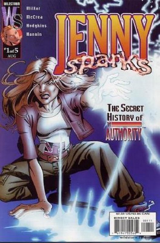 Cover of Jenny Sparks: The Secret History of the Authority #1. One of 250,000 Vintage American Comics on sale from Krypton!
