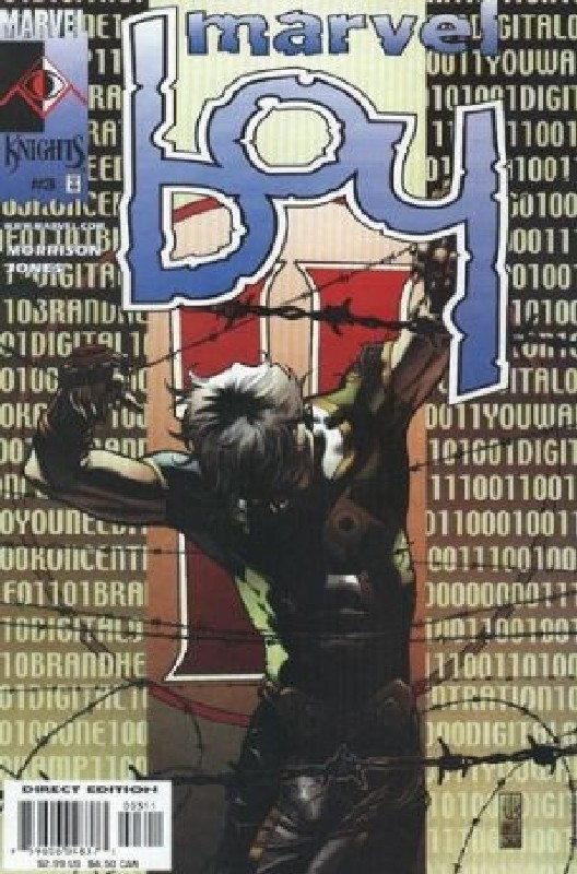 Cover of Marvel Boy (2000 Ltd) #3. One of 250,000 Vintage American Comics on sale from Krypton!