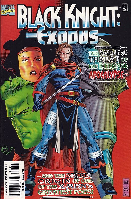 Cover of Black Knight: Exodus (1996 One Shot) #1. One of 250,000 Vintage American Comics on sale from Krypton!