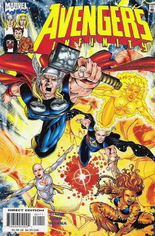 Cover of Avengers Infinity (2000 Ltd) #1. One of 250,000 Vintage American Comics on sale from Krypton!