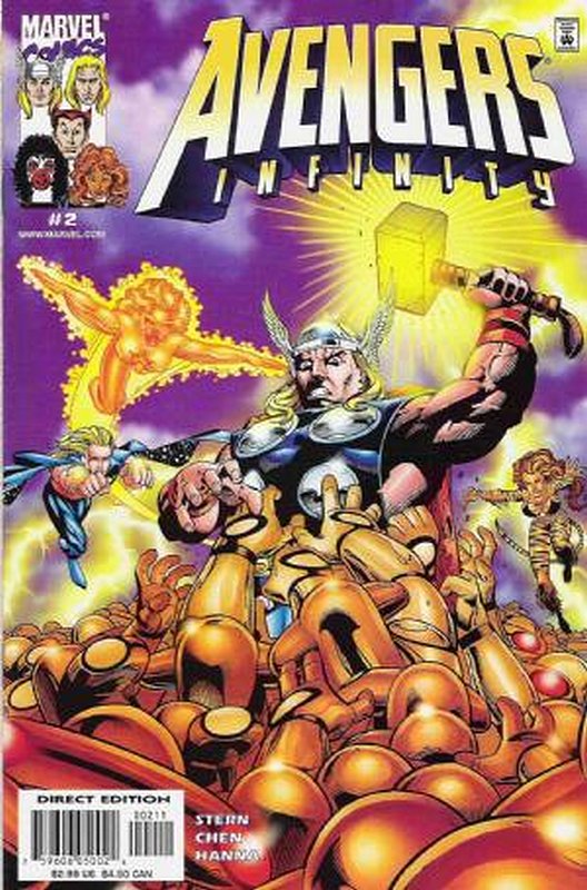 Cover of Avengers Infinity (2000 Ltd) #2. One of 250,000 Vintage American Comics on sale from Krypton!