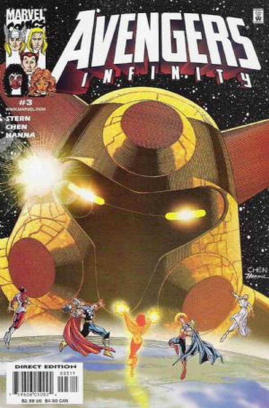 Cover of Avengers Infinity (2000 Ltd) #3. One of 250,000 Vintage American Comics on sale from Krypton!