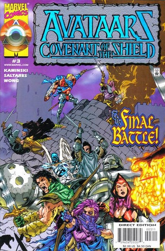 Cover of Avataars: Covenant of the Shield (2000 Ltd) #3. One of 250,000 Vintage American Comics on sale from Krypton!