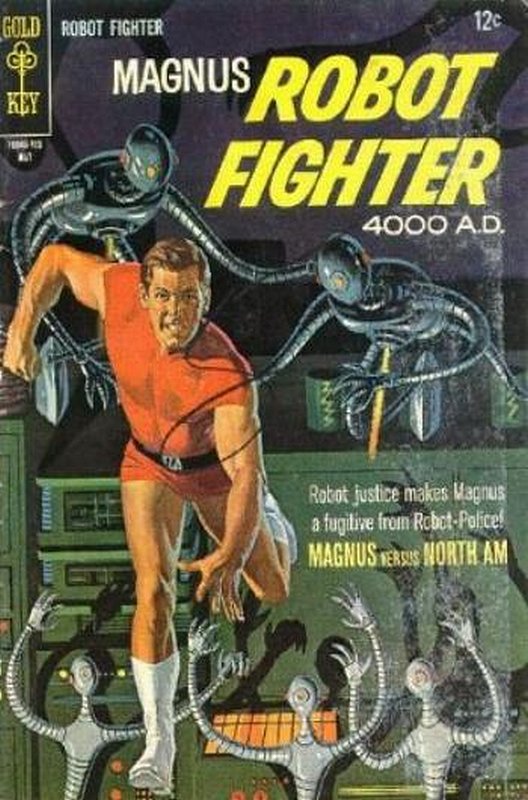 Cover of Magnus Robot Fighter (Vol 1) #18. One of 250,000 Vintage American Comics on sale from Krypton!