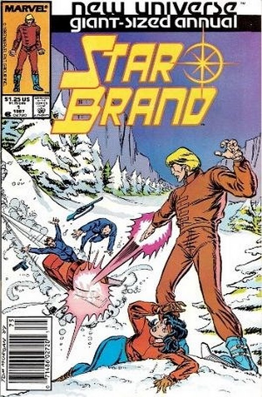 Cover of Star Brand Annual (1987 One Shot) #1. One of 250,000 Vintage American Comics on sale from Krypton!