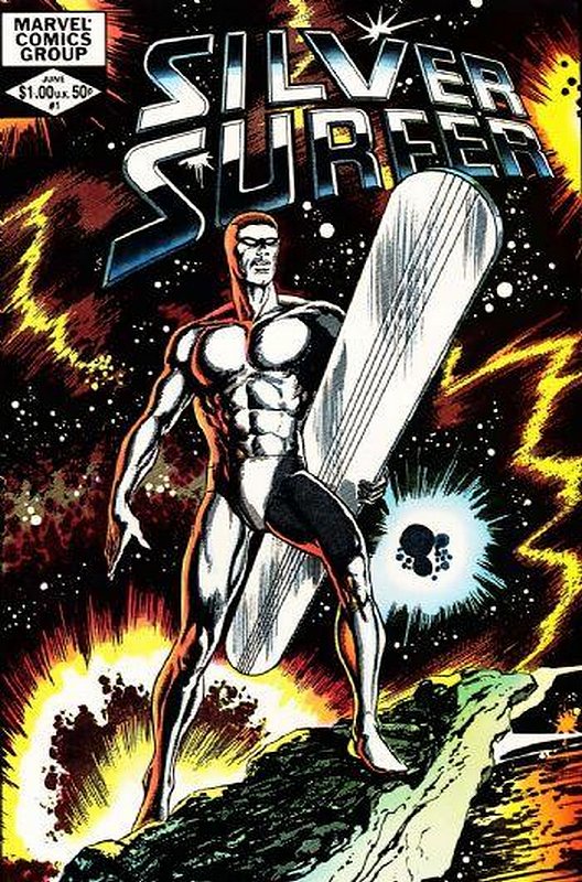 Cover of Silver Surfer (1982 One Shot) #1. One of 250,000 Vintage American Comics on sale from Krypton!