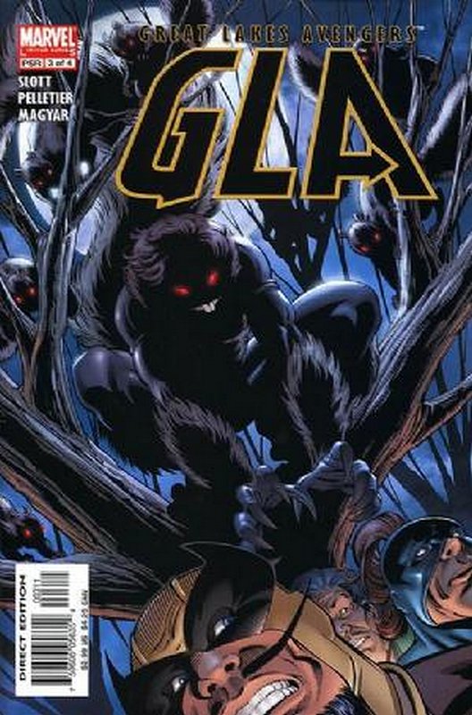 Cover of GLA (2005 Ltd) #3. One of 250,000 Vintage American Comics on sale from Krypton!