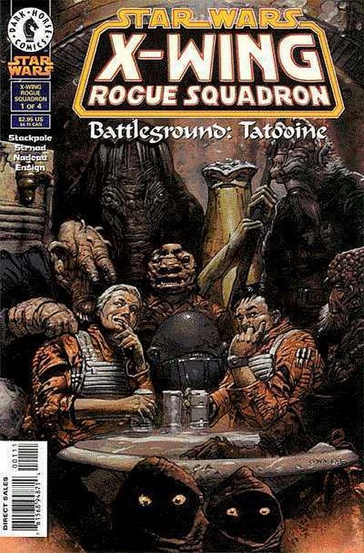 Cover of Star Wars: X-W Squadron-Battleground Tatooine #1. One of 250,000 Vintage American Comics on sale from Krypton!