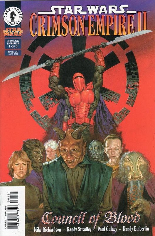 Cover of Star Wars: Crimson Empire II #1. One of 250,000 Vintage American Comics on sale from Krypton!