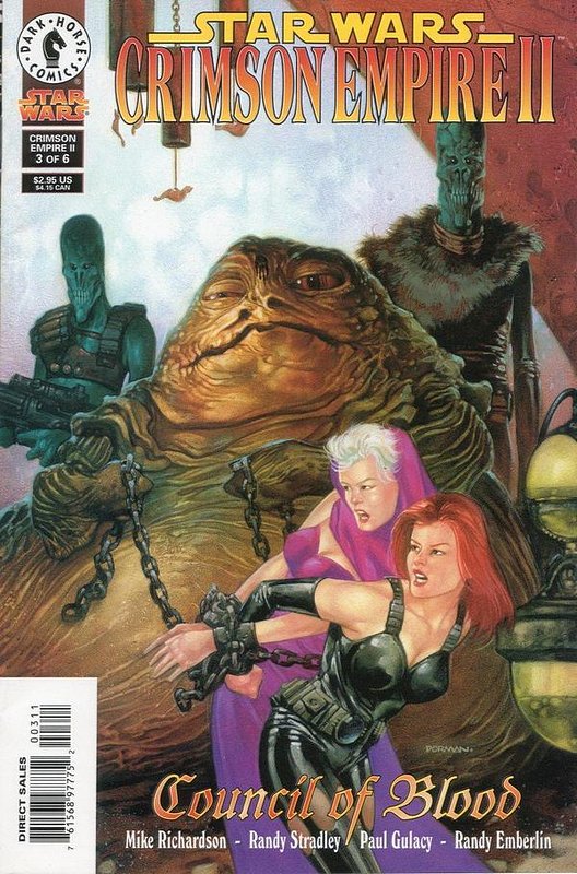 Cover of Star Wars: Crimson Empire II #3. One of 250,000 Vintage American Comics on sale from Krypton!