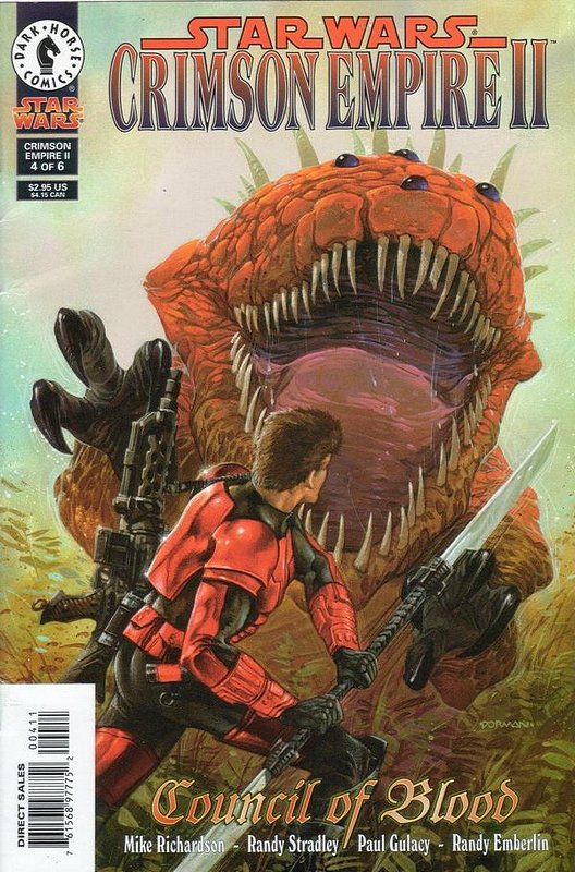 Cover of Star Wars: Crimson Empire II #4. One of 250,000 Vintage American Comics on sale from Krypton!