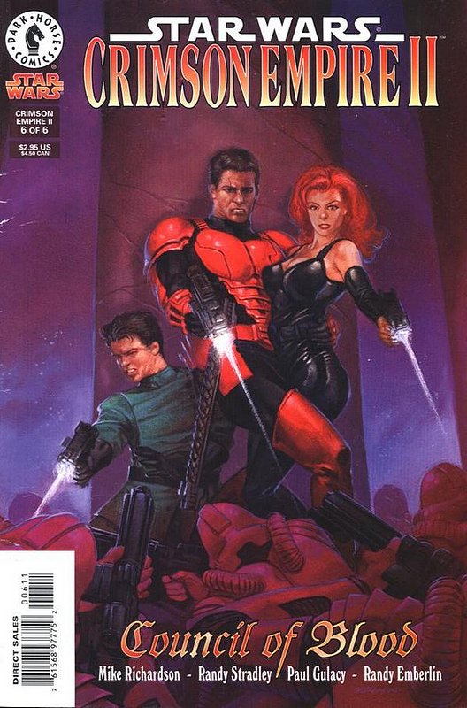 Cover of Star Wars: Crimson Empire II #6. One of 250,000 Vintage American Comics on sale from Krypton!