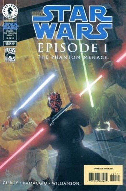 Cover of Star Wars: Episode 1 The Phantom Menace (1999 Ltd) #4. One of 250,000 Vintage American Comics on sale from Krypton!