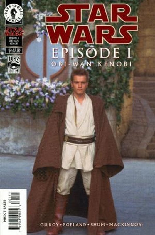 Cover of Star Wars: Episode 1 Obi-Wan Kenobi #1. One of 250,000 Vintage American Comics on sale from Krypton!