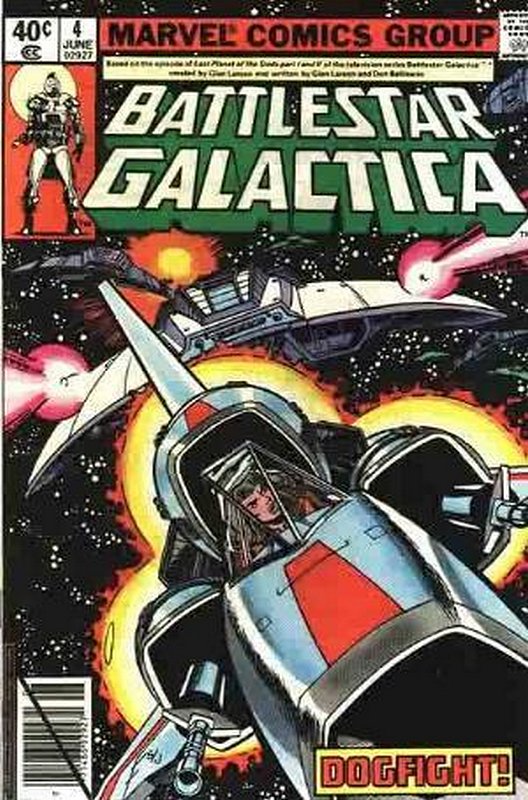 Cover of Battlestar Galactica (Vol 1) #4. One of 250,000 Vintage American Comics on sale from Krypton!