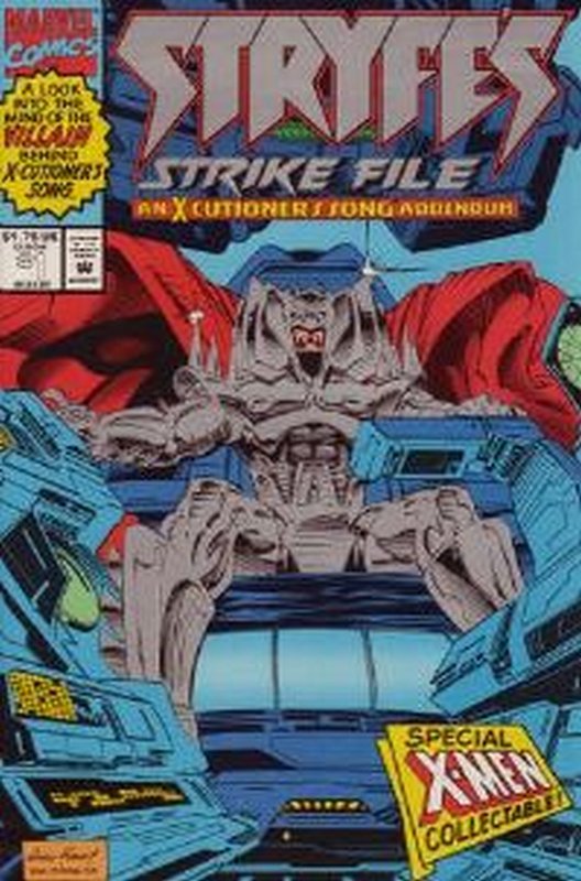 Cover of Stryfes Strike File (1993 One Shot) #1. One of 250,000 Vintage American Comics on sale from Krypton!
