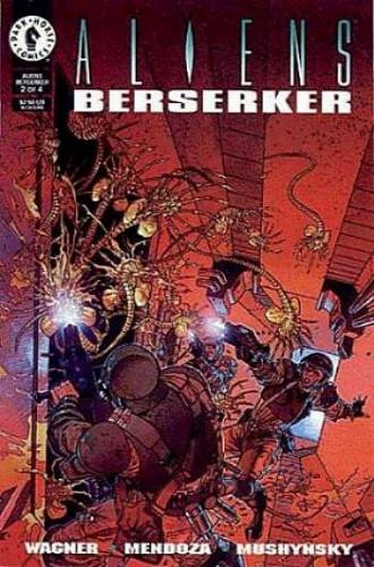 Cover of Aliens: Berserker (1995 Ltd) #2. One of 250,000 Vintage American Comics on sale from Krypton!
