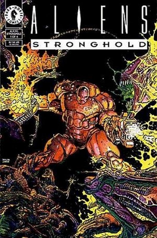 Cover of Aliens: Stronghold (1994 Ltd) #1. One of 250,000 Vintage American Comics on sale from Krypton!