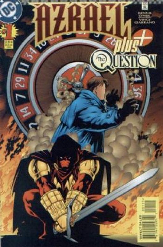 Cover of Azrael Plus The Question (1996 One Shot) #1. One of 250,000 Vintage American Comics on sale from Krypton!