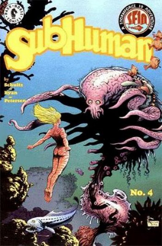 Cover of Subhuman (1998 Ltd) #4. One of 250,000 Vintage American Comics on sale from Krypton!