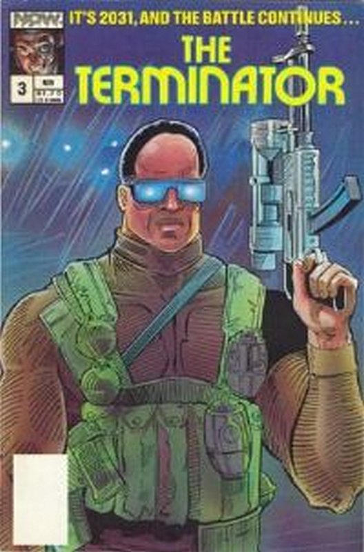 Cover of Terminator (Now Comics) (Vol 1) #3. One of 250,000 Vintage American Comics on sale from Krypton!