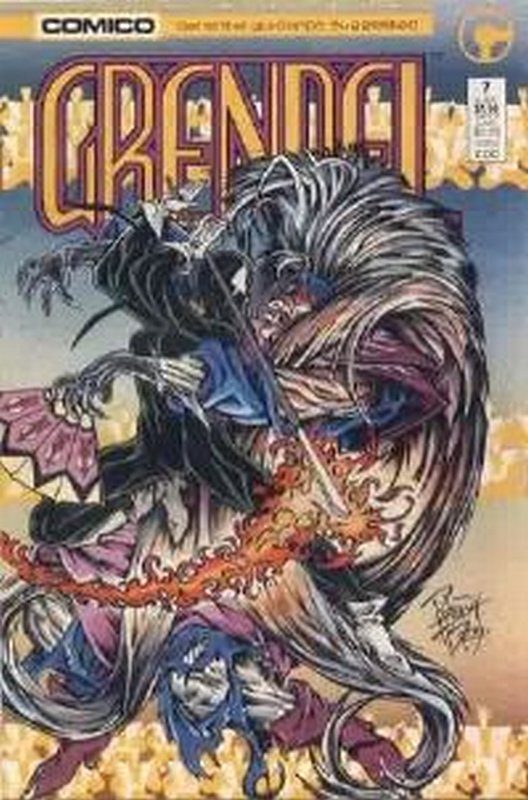 Cover of Grendel (Vol 2) #7. One of 250,000 Vintage American Comics on sale from Krypton!
