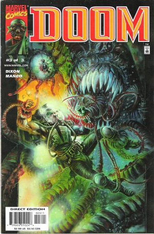 Cover of Doom (2000 Ltd) #3. One of 250,000 Vintage American Comics on sale from Krypton!