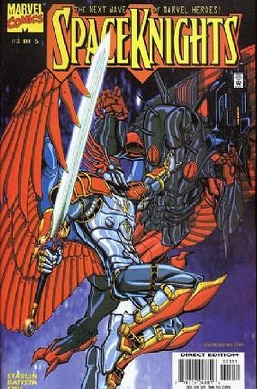 Cover of Spaceknights (2000 Ltd) #3. One of 250,000 Vintage American Comics on sale from Krypton!
