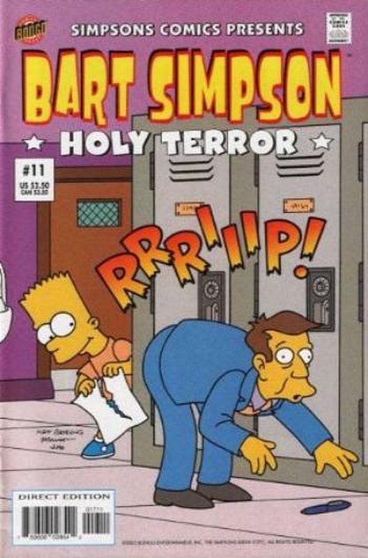 Cover of Bart Simpson Comics #11. One of 250,000 Vintage American Comics on sale from Krypton!