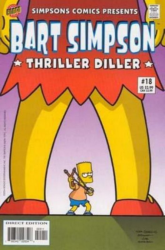 Cover of Bart Simpson Comics #18. One of 250,000 Vintage American Comics on sale from Krypton!