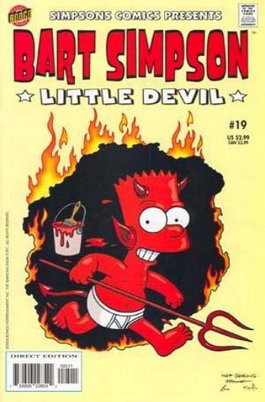 Cover of Bart Simpson Comics #19. One of 250,000 Vintage American Comics on sale from Krypton!