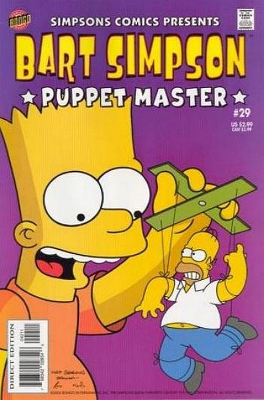 Cover of Bart Simpson Comics #29. One of 250,000 Vintage American Comics on sale from Krypton!