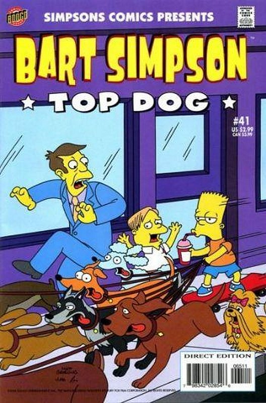 Cover of Bart Simpson Comics #41. One of 250,000 Vintage American Comics on sale from Krypton!