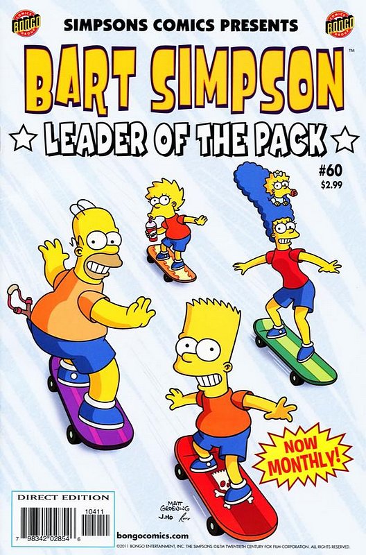 Cover of Bart Simpson Comics #60. One of 250,000 Vintage American Comics on sale from Krypton!