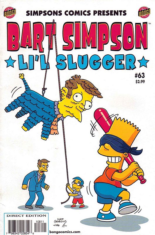 Cover of Bart Simpson Comics #63. One of 250,000 Vintage American Comics on sale from Krypton!