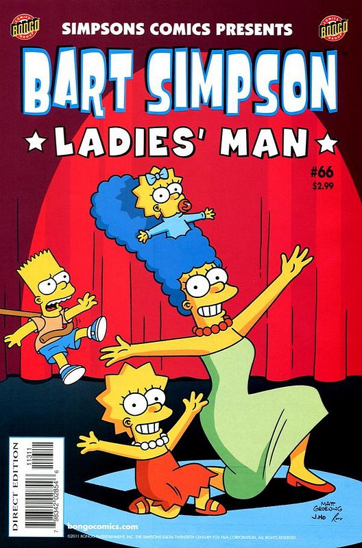 Cover of Bart Simpson Comics #66. One of 250,000 Vintage American Comics on sale from Krypton!