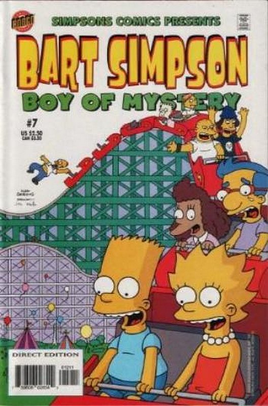 Cover of Bart Simpson Comics #7. One of 250,000 Vintage American Comics on sale from Krypton!