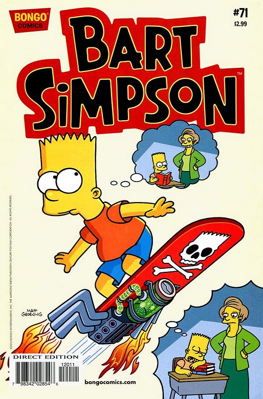 Cover of Bart Simpson Comics #71. One of 250,000 Vintage American Comics on sale from Krypton!